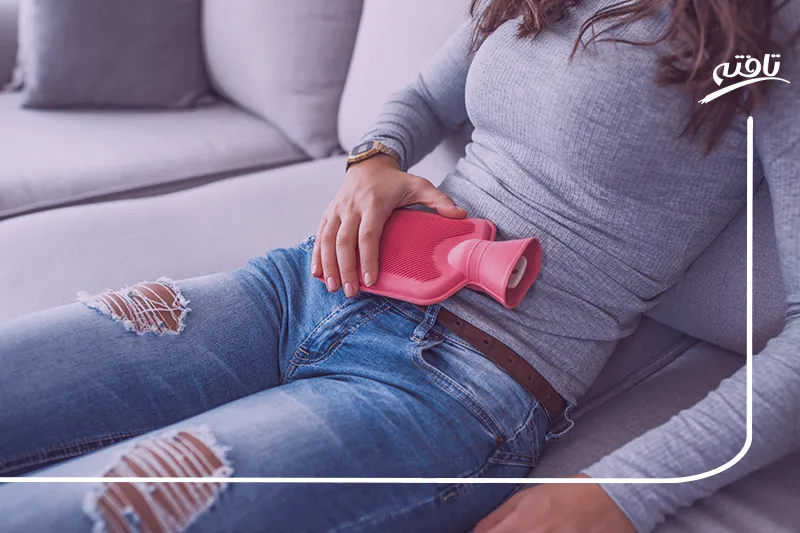 نفخ شکم در پریودی