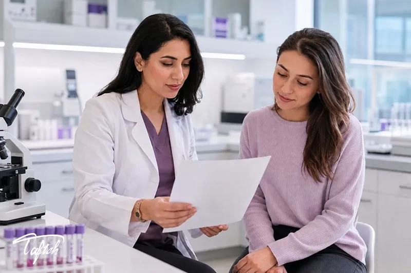 تست HPV چیست؟عکس برگه آزمایش HPV مثبت و منفی+تفسیر جواب